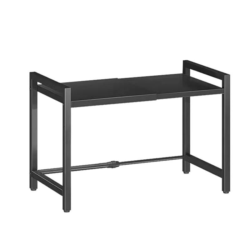 Rak ketuhar gelombang mikro berbilang lapisan untuk dapur, tidak memerlukan pemasangan, rak penyimpanan ketuhar, rak penyimpanan buah-buahan dan sayur-sayuran. - Image 6