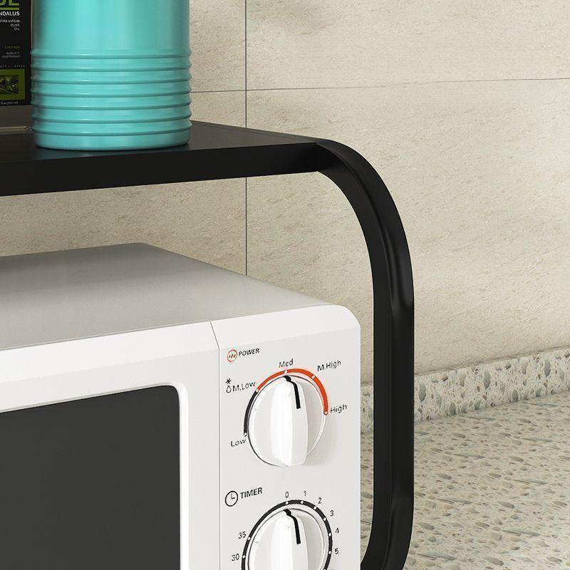 Loker, ketuhar gelombang mikro, ketuhar, rak penyimpanan pelbagai fungsi untuk meja dapur rumah. - Image 6