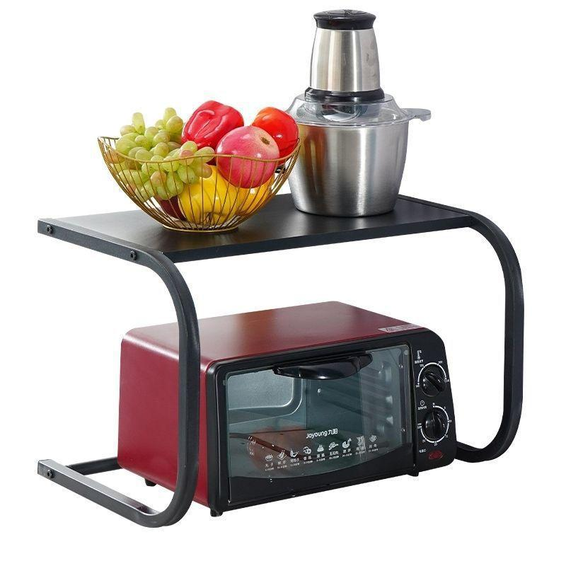 Loker, ketuhar gelombang mikro, ketuhar, rak penyimpanan pelbagai fungsi untuk meja dapur rumah. - Image 7