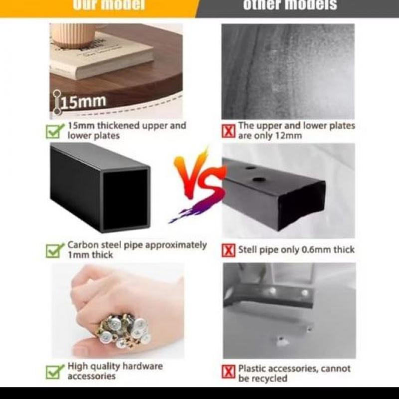 Meja Kecil Side Table Coffee Table Meja Kopi Small Table Decoration Sofa Side Table Bedside Table Meja Tepi Katil - Image 4